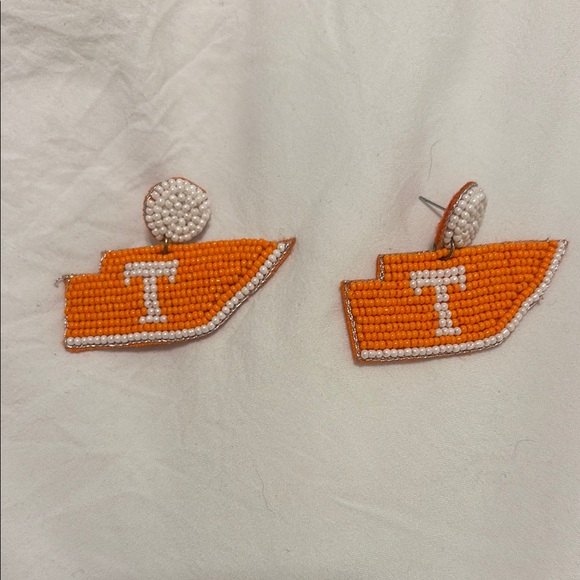 Jewelry - Tennessee State Beaded Earrings